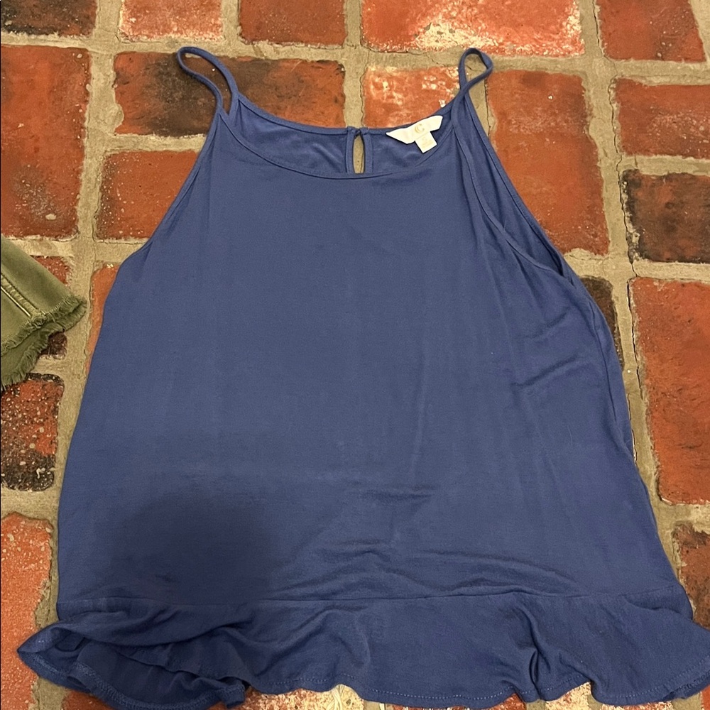 Charming Charlie Royal Blue Camisole